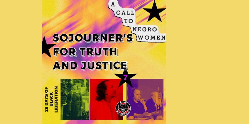 Sojourners for Truth and Justice